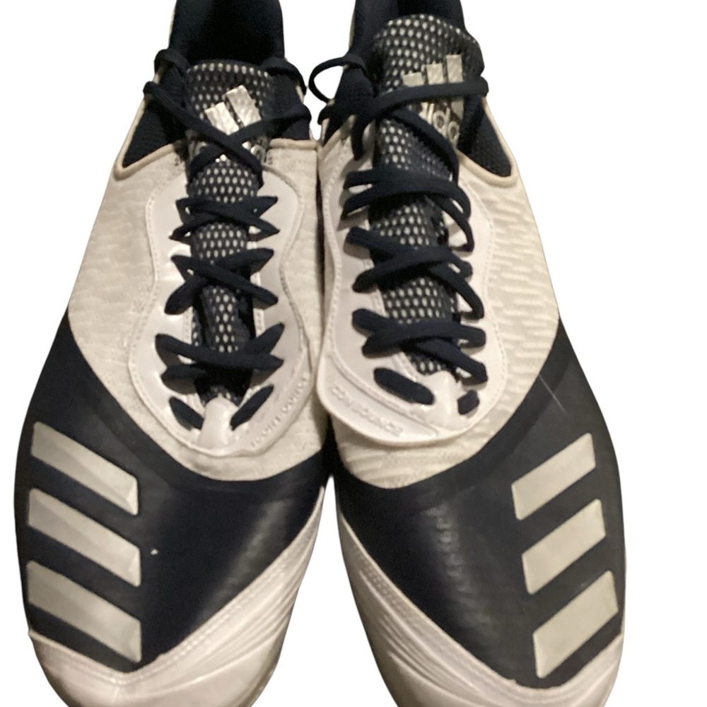 NWOT Adidas Men's Navy and White Iconic Balance Athletic Cleats Size 16